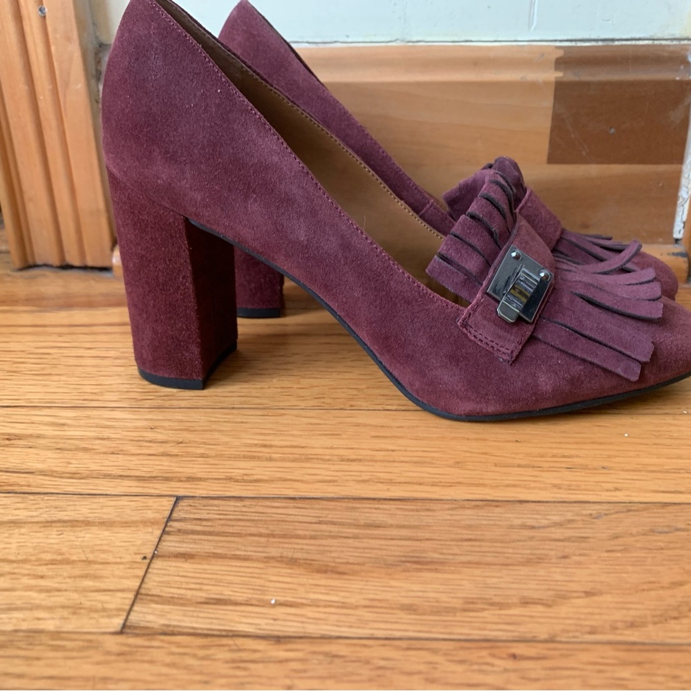 Franco Sarto Plum Pumps! Never Worn!